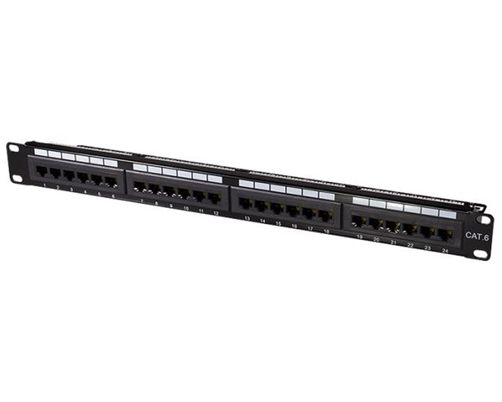 Patch Panel 19'' 24-port Cat.6 Logilink NP0004A PrimeLine
