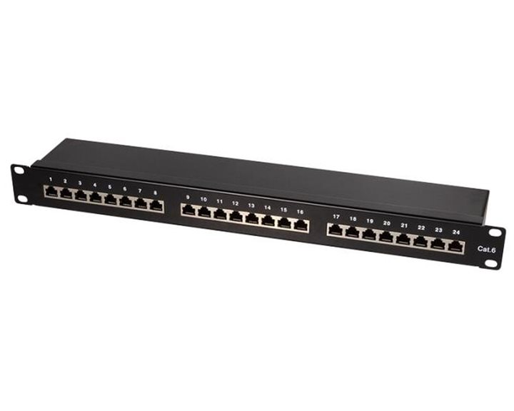Patch Panel 19'' 24-port Cat.6 Logilink NP0055