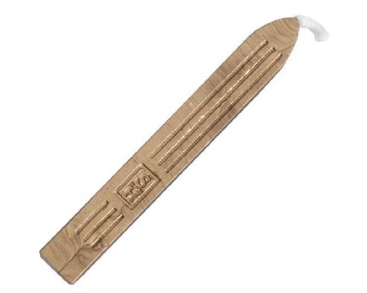 Βουλοκέρι 10cm με Φυτίλι Antique Gold