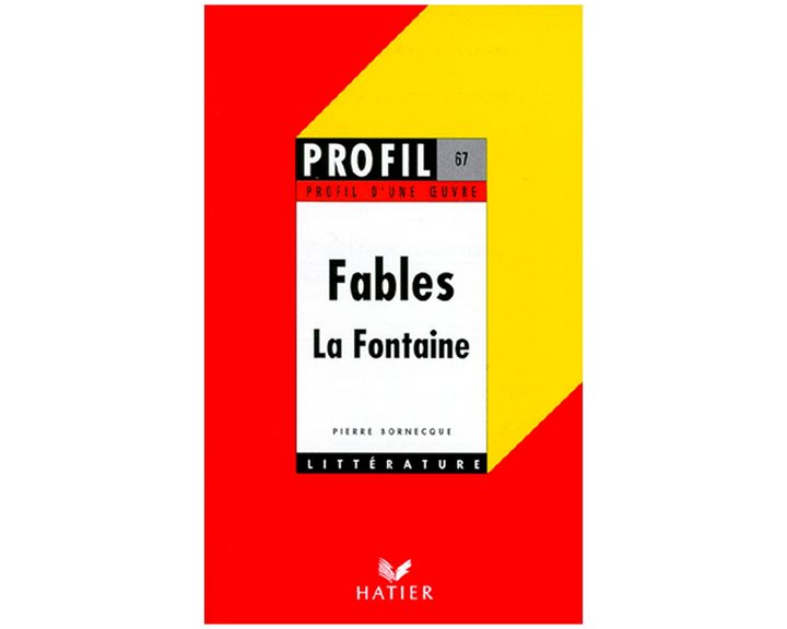 PROFIL DUNE OEUVRE FABLES LA FONTAINE PB