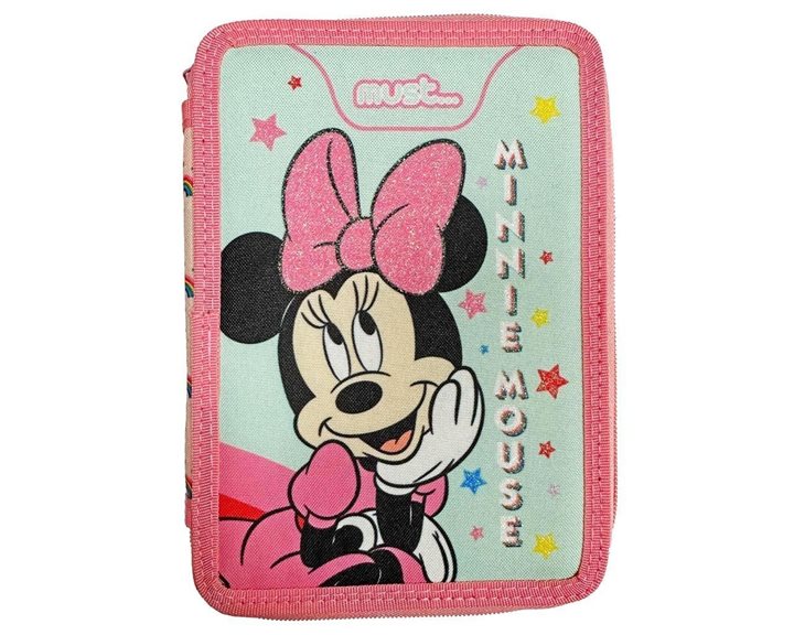 Κασετίνα Must Διπλή Γεμάτη 15x5x21cm Minnie Mouse 000563590