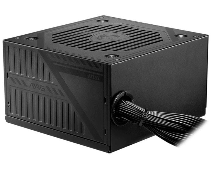 MSI PSU 500W MAG A500DN, 80 PLUS EFFICIENCY, 12CM FAN, 2YW.