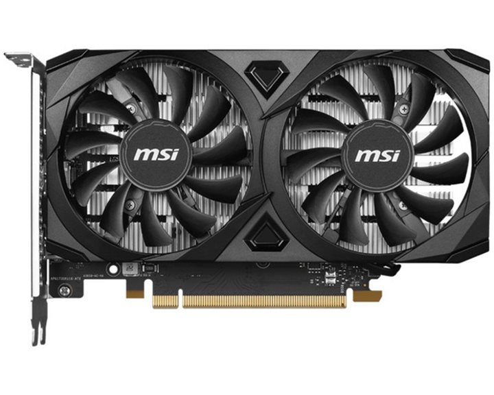 MSI VGA PCI-E NVIDIA GF RTX 3050 VENTUS 2X E 6G OC, 6GB/96BIT, GDDR6, 2xHDMI/1xDP, DUAL FAN, 2 SLOT FANSINK, 3YW.