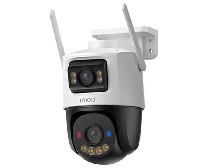 IMOU IP CAMERA CRUISER DUAL 6MP IPC-S7XP-6M0WED, OUTDOOR, DUAL CAMERA 3MP FIXED & 3MP MOTORIZED ROTATED PTZ, H.265/H.264, IR 30M, DIGITAL ZOOM,WIFI, ETHERNET, MICRO SD SLOT, MIC&SPEAKER, 2-WAY TALK, SIREN &SPOTLIGHT, DC12V, SMART TRACKING, 