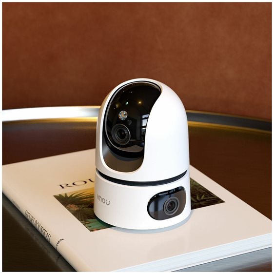 IMOU IP CAMERA RANGER DUAL 6MP IPC-S2XP-6M0WED, INDOOR, 1/2.8" 3MP FIXED & 3MP PAN&TILT CAMERA, H.265/H.264, DIGITAL ZOOM, IR 10M, WIFI 2,4GHz, ETHERNET 100Mbps, MICRO SD SLOT, PTZ, MIC&SPEAKER, 2-WAY TALK, SIREN&SPOTLIGHT, SMART TRACKING, 