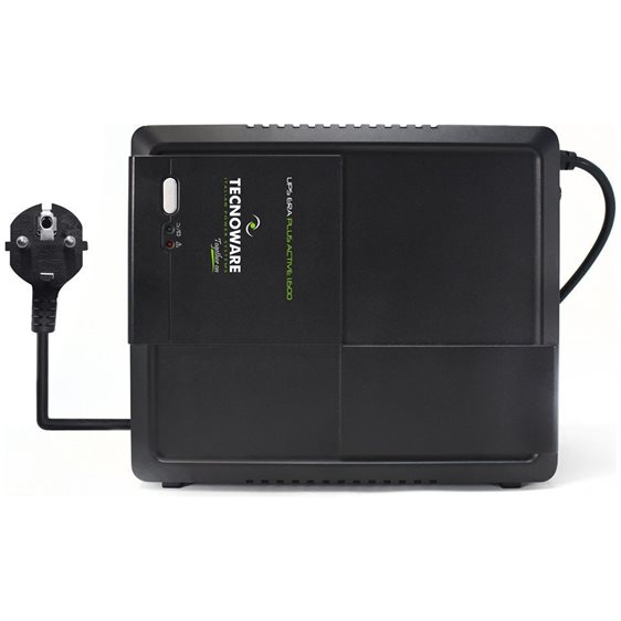 TECNOWARE UPS ERA PLUS ACTIVE 1600 SCHUKO TOGETHER ON, 1600VA/1120W, LINE INTERACTIVE W/ STABILIZER FOR ACTIVE PFC PSU, MODIFIED SINEWAVE, 2YW ELECTRONIC PARTS & 1YW BATTERIES.