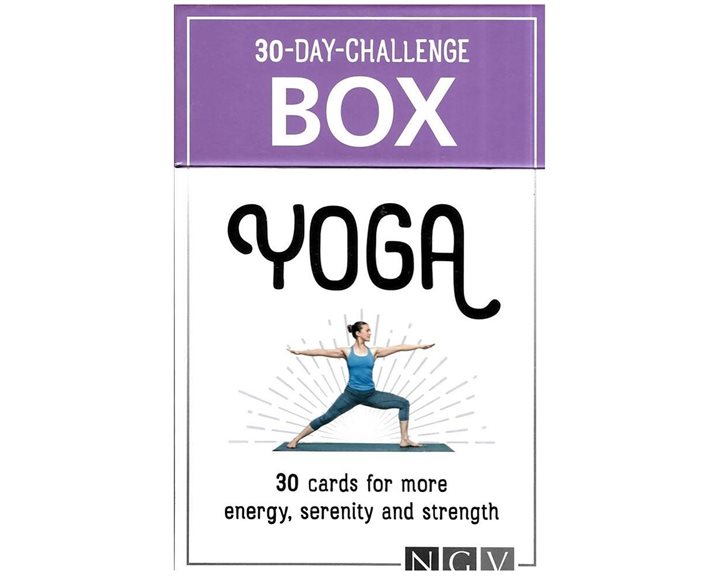 30 Day Challenge Box – Yoga – 30 Cards for More Energy, Serenity and Strength