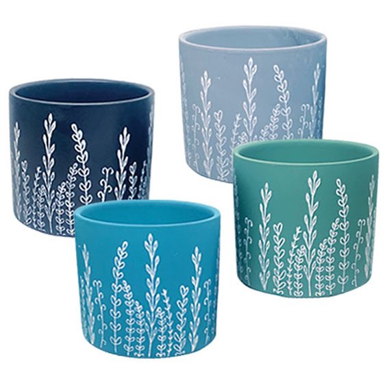 Marhome Κασπώ Κλαράκια Φ11.5χ10.5εκ. 4 Σχέδια 06-024610