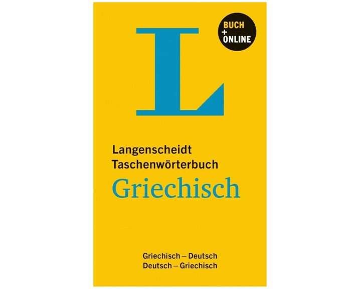 LANGENSCHEIDT TASCHENWORTERBUCH MIT ON LINE-WORTERBUCH DEUTSCH-GRIECHISCH & GRIECHISCH-DEUTSCH FL