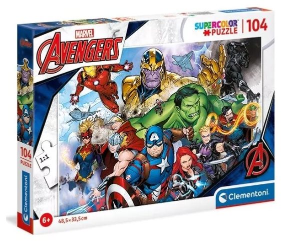 Clementoni Παιδικό Παζλ Color The Avengers 104 Τμχ