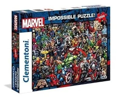 Clementoni Παζλ Impossible Marvel 1000 Τμχ