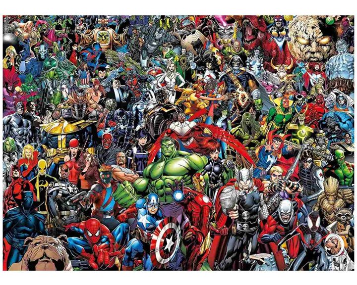 Clementoni Παζλ Impossible Marvel 1000 Τμχ