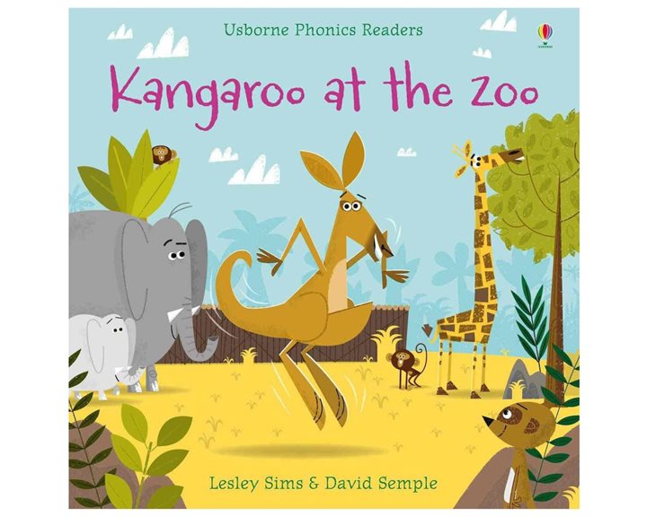 KANGAROO AT THE ZOO (USBORNE PHONICS READERS)
