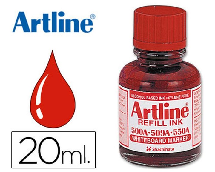 ΜΕΛΑΝΙ ΜΑΡΚΑΔΟΡΩΝ ΠΙΝΑΚΑ ARTLINE ESK-50A RED