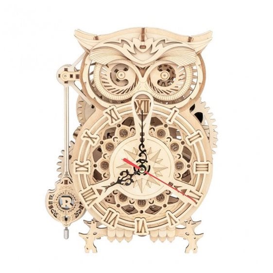 Robotime Κατασκευή Owl Clock