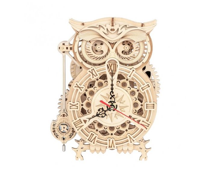 Robotime Κατασκευή Owl Clock