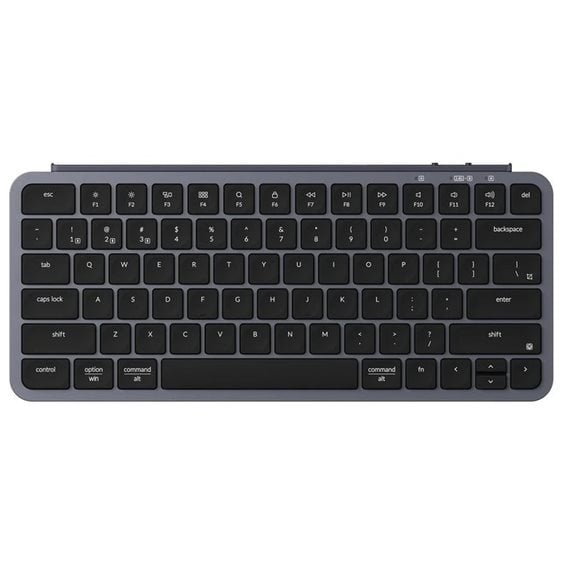 Keychron B1 Pro (B1P-K1) Ultraslim Mini Wireless BT Keyboard ZMK Online customize Gray 75% US Lay