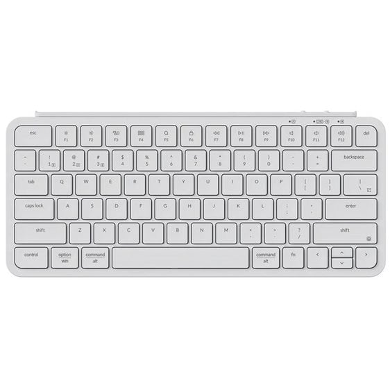 Keychron B1 Pro (B1P-K8) Ultraslim Mini Wireless Keyboard ZMK Online customize-Ivory White 75% US