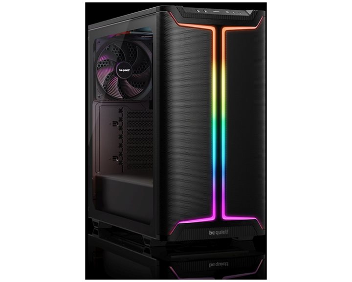 BEQUIET PC CHASSIS PURE BASE 501 DX BLACK BGW76, MIDI TOWER ATX, ARGB LIGHTING, W/O PSU, Top: 1x Pure Wings 3 140mm PWM, Front: 1x Pure Wings 3 140mm  PWM, Rear: 1x Pure Wings 3 140mm PWM, 3YW.