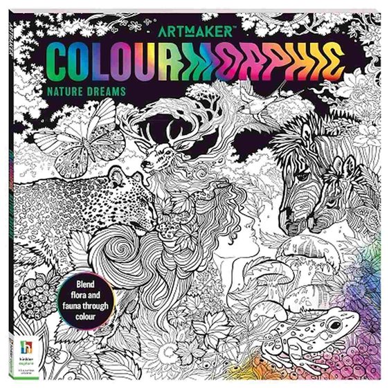 Art Maker Colormorphic Colouring Book Nature Dreams
