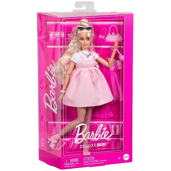 Mattel Barbie Συλλεκτική Κούκλα Deluxe Style Ξανθιά HYV27
