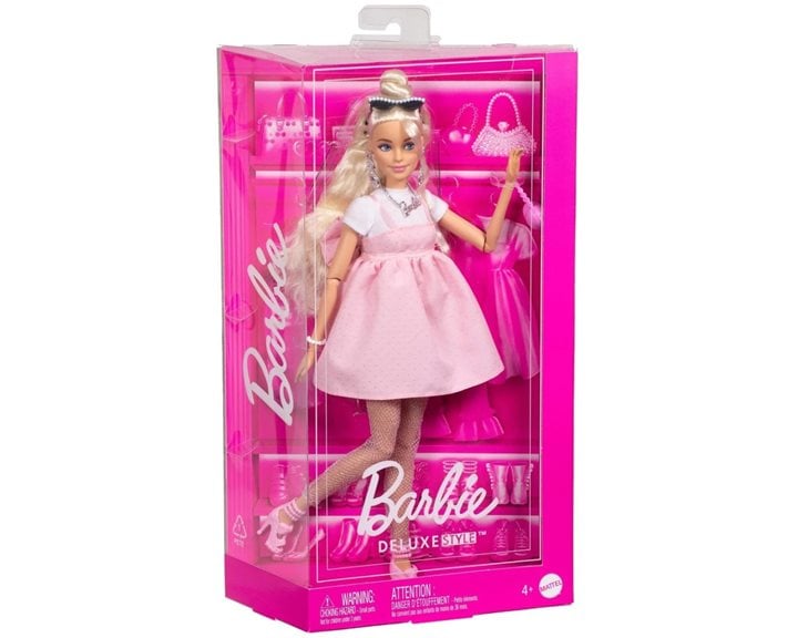 Mattel Barbie Συλλεκτική Κούκλα Deluxe Style Ξανθιά HYV27