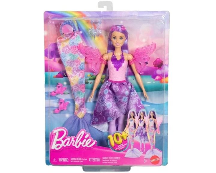 Mattel Barbie Fantasy Fashion Set Παραμυθένια Εμφάνιση Κούκλα JCP74