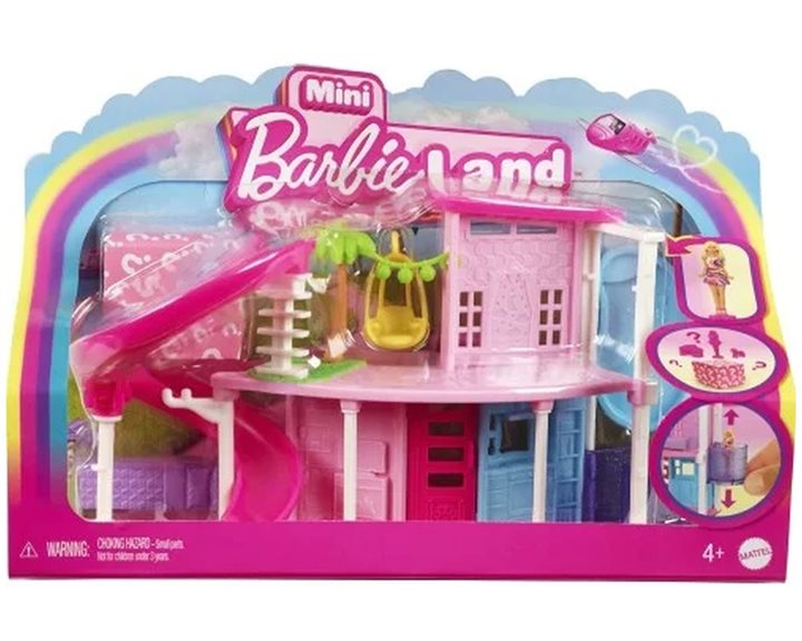 Mattel Barbie Barbieland Κούκλα Και Αξεσουάρ - Κουκλόσπιτο HYF44 / HYF45