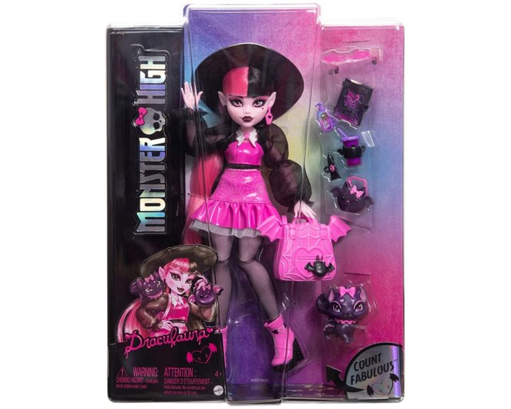 Mattel Monster High Draculaura Κούκλα HRP64