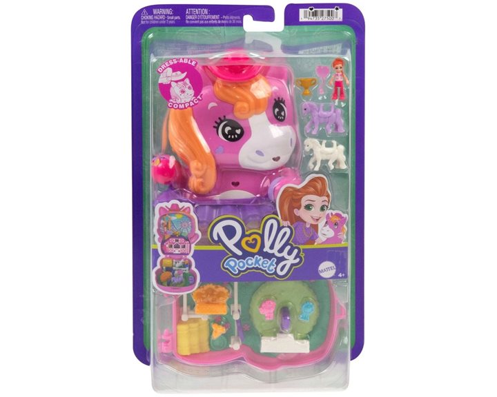 Mattel Polly Pocket Pony Rodeo Compact Σετ Παιχνιδιών JFG56 / JCR39