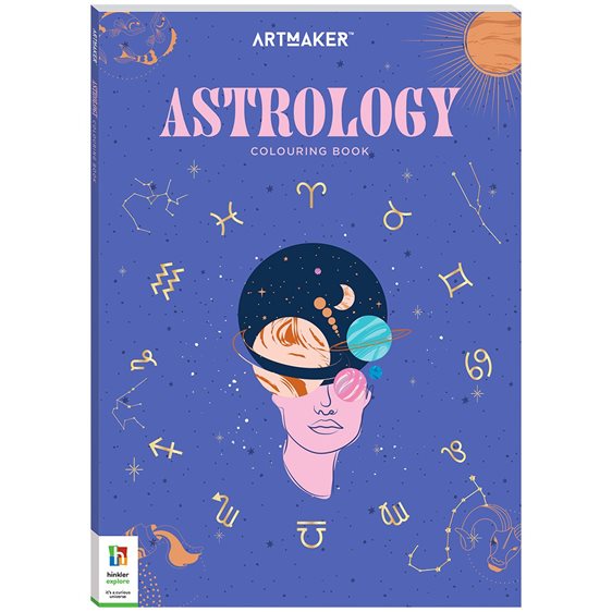 Art Maker MBS Colouring Book Astrology