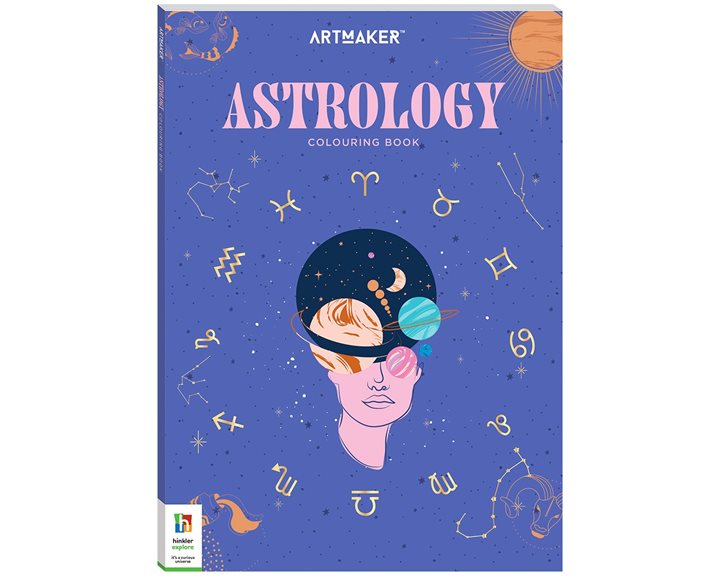 Art Maker MBS Colouring Book Astrology