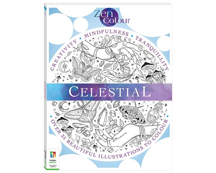 Zen Colouring Book Celestial