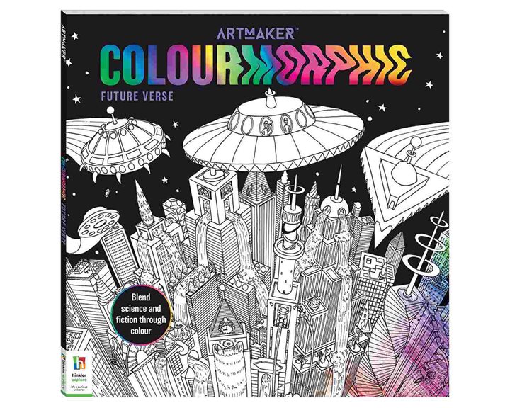 Art Maker Colormorphic Colouring Book Future Verse