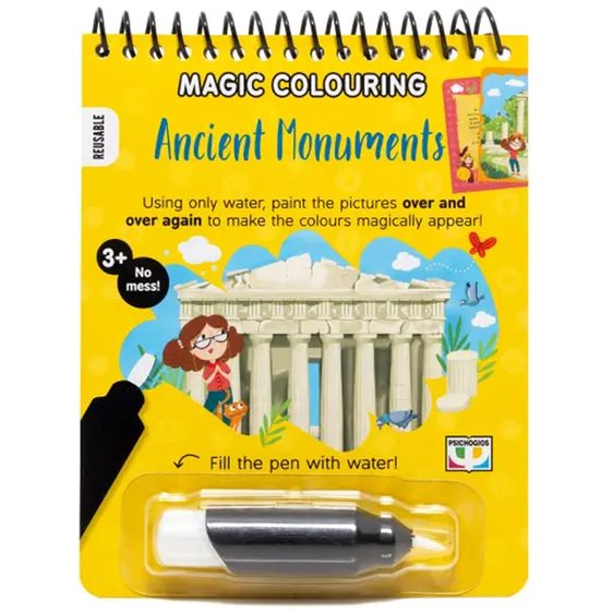 MAGIC COLOURING  ANCIENT MONUMENTS 3+