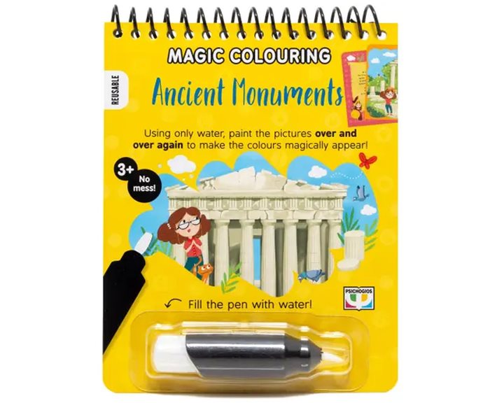 MAGIC COLOURING  ANCIENT MONUMENTS 3+