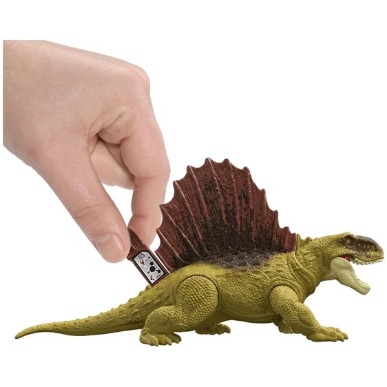 Mattel Νεες Φιγούρες Δεινοσαύρων Jurassic World Danger Pack Dimetrod Παιδική Φιγούρα Παιχνιδιού HLN49 / JCL48