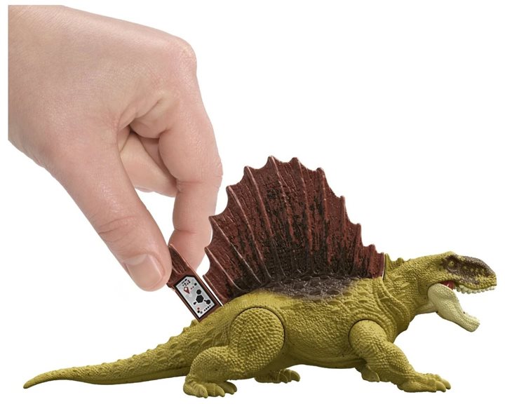Mattel Νεες Φιγούρες Δεινοσαύρων Jurassic World Danger Pack Dimetrod Παιδική Φιγούρα Παιχνιδιού HLN49 / JCL48