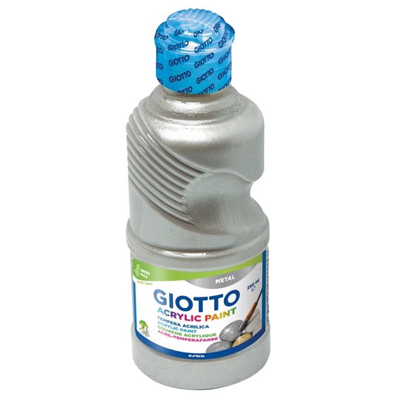 Giotto Τέμπερα Ακρυλική 250ml Silver