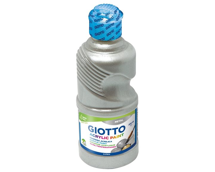 Giotto Τέμπερα Ακρυλική 250ml Silver