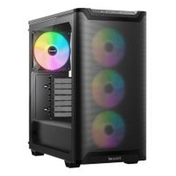 BEQUIET PC CHASSIS PURE BASE 501 LX BLACK BGW78, MIDI TOWER ATX, ARGB LIGHTING, W/O PSU, Front: 3x Light Wings LX 120mm PWM, Rear: 1x Light Wings LX 140mm PWM, 3YW.