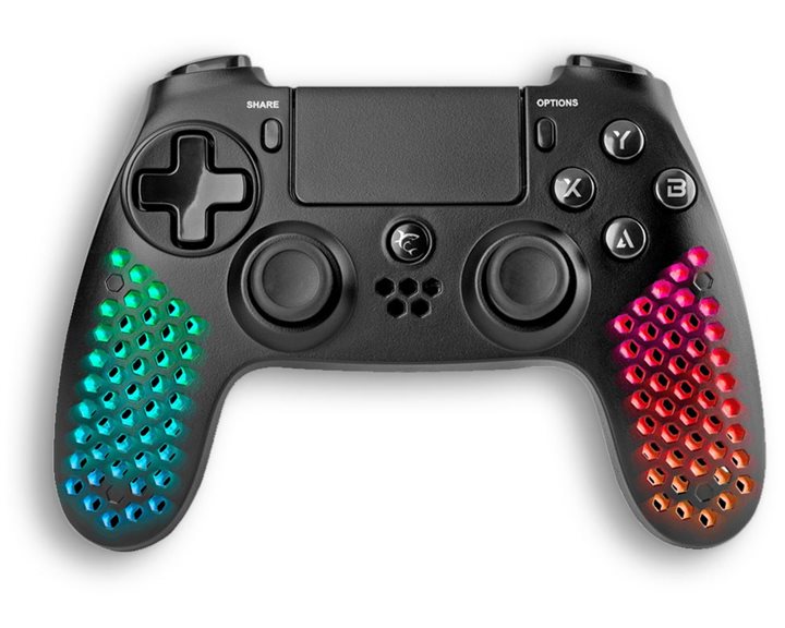 WHITE SHARK WIRELESS GAMEPAD GPW-4009 LEGATUS FOR PS4/PS3/PC/iOS/ANDROID BLACK