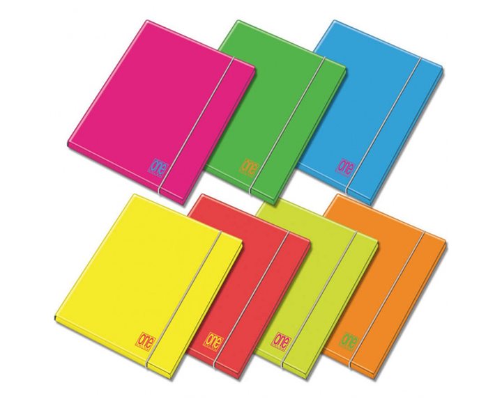 Ντοσιέ με Λάστιχο Χάρτινο A4 Blasetti Fluo 7734