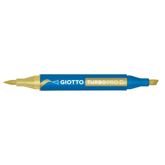 Μαρκαδόροι Giotto Διπλής Μύτης Turbopro 09 Yellow Ochre