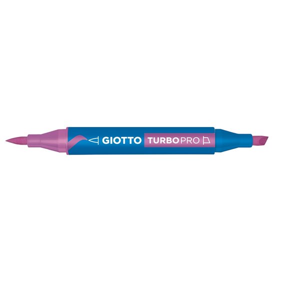 Μαρκαδόροι Giotto Διπλής Μύτης Turbopro 15 Purple