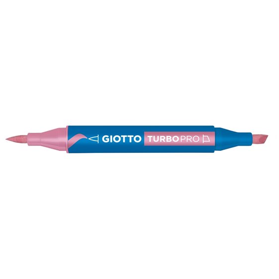 Μαρκαδόροι Giotto Διπλής Μύτης Turbopro 07 Pink