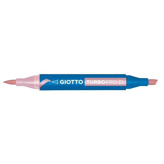 Μαρκαδόροι Giotto Διπλής Μύτης Turbopro 05 Light Pink