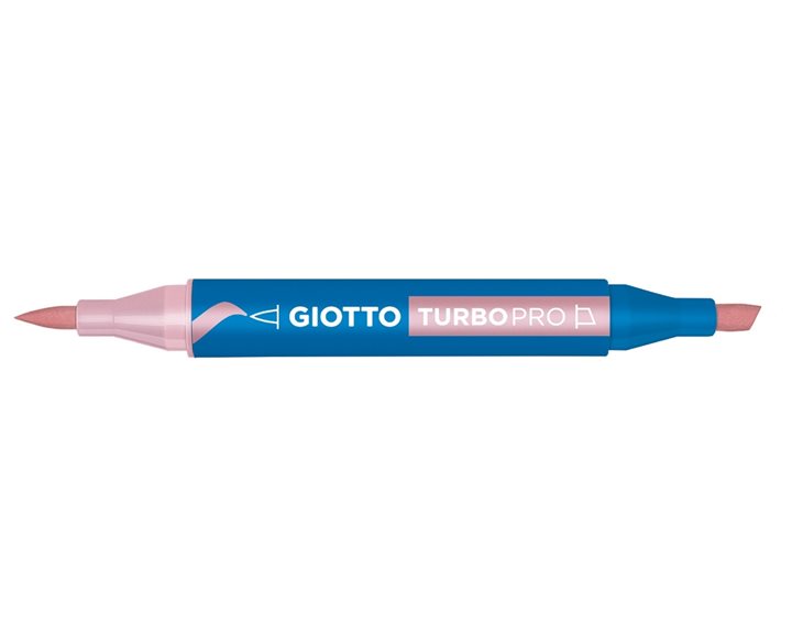 Μαρκαδόροι Giotto Διπλής Μύτης Turbopro 05 Light Pink