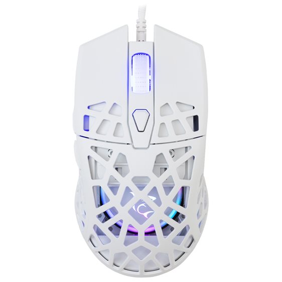 WHITE SHARK RGB GAMING MOUSE GM-5018 WHITE