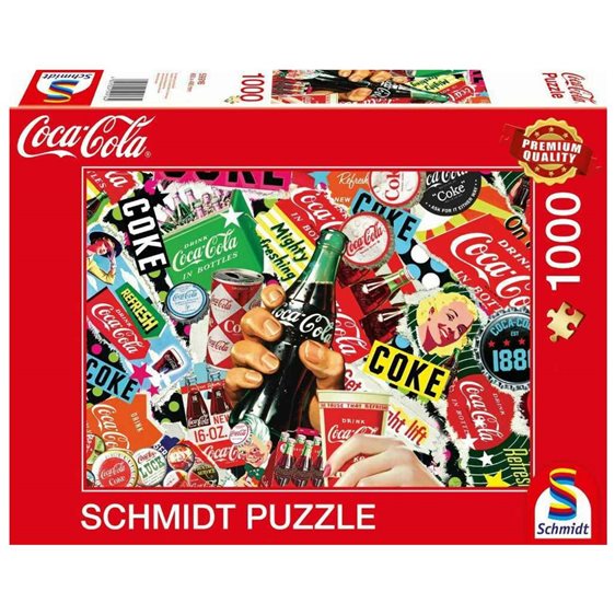 Πάζλ Schmidt 1000τμχ Coca Cola - Coke It Is 59916